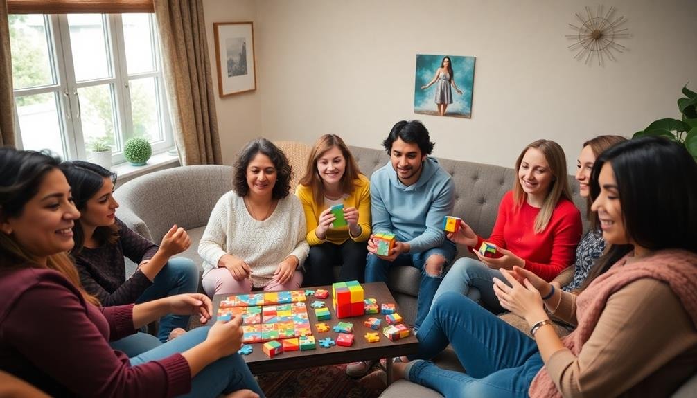 anxiety relief through puzzles
