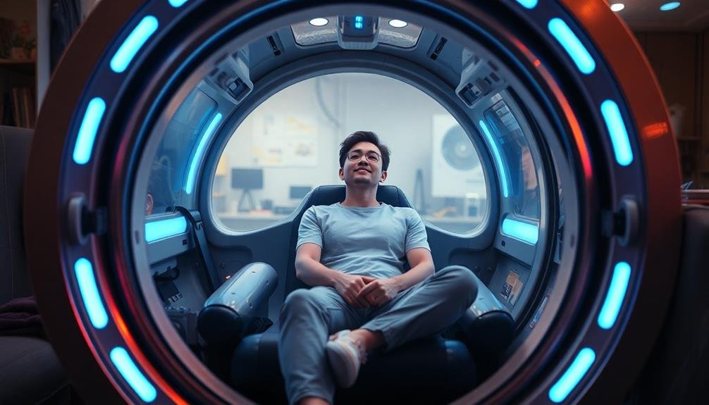 anxiety relief through time travel