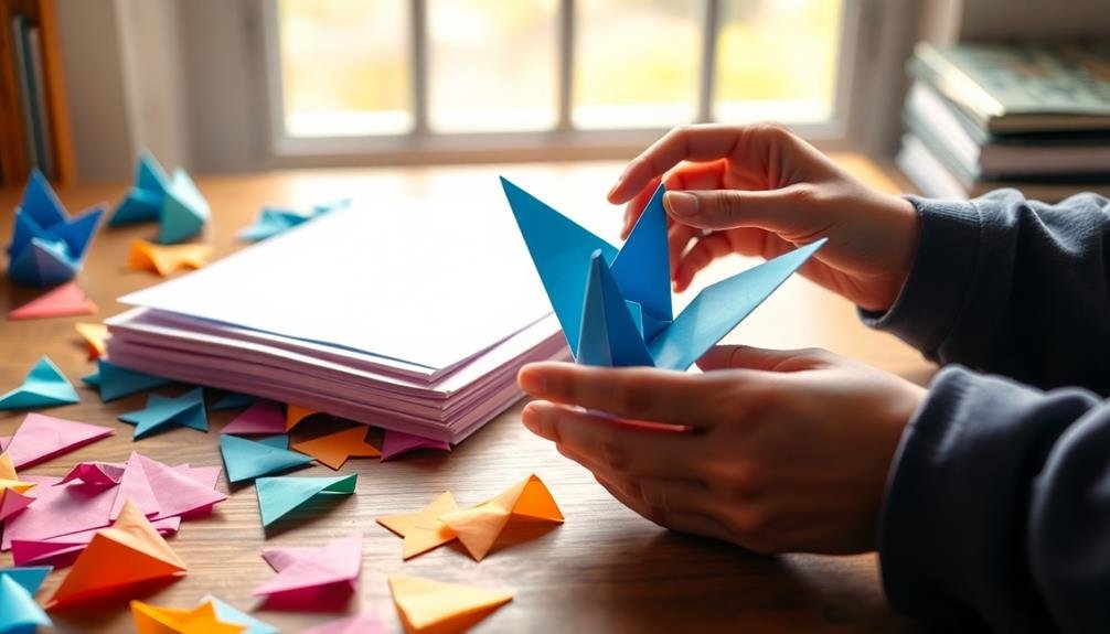 art of crane folding