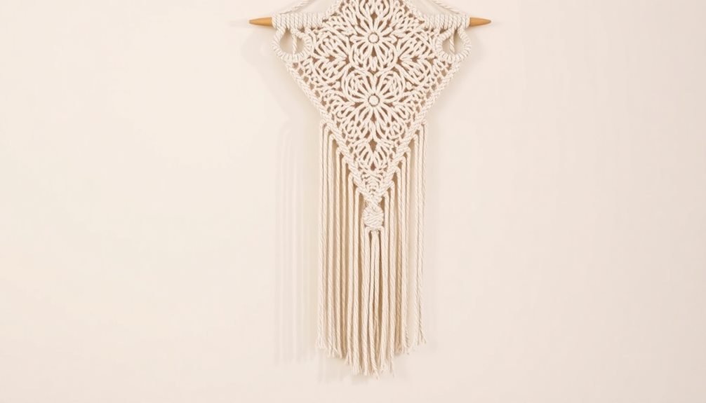 artisan macram wall decor
