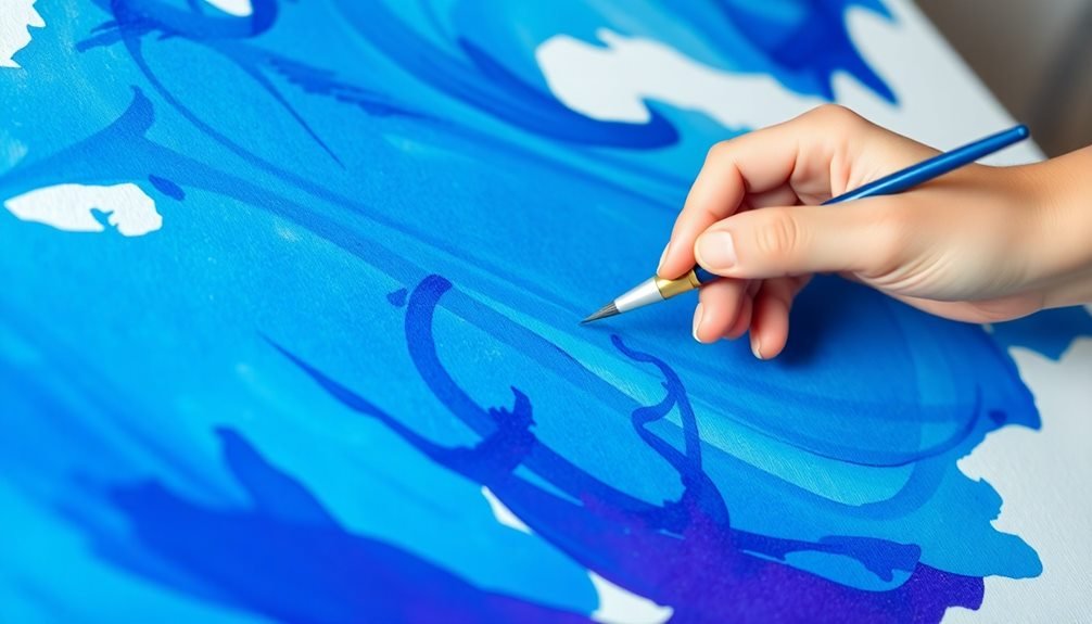 artistic focused painting methods