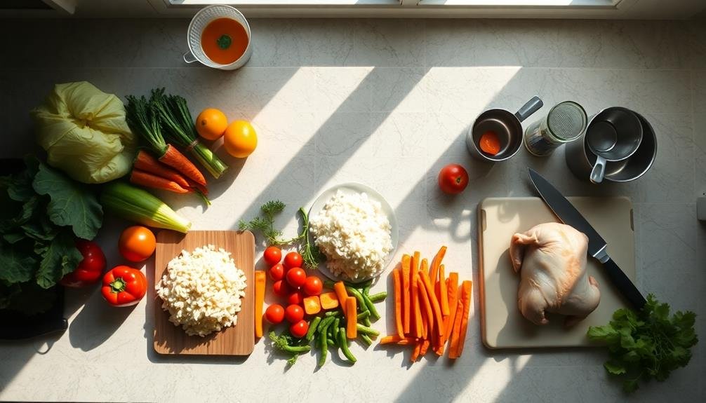begin with easy dishes
