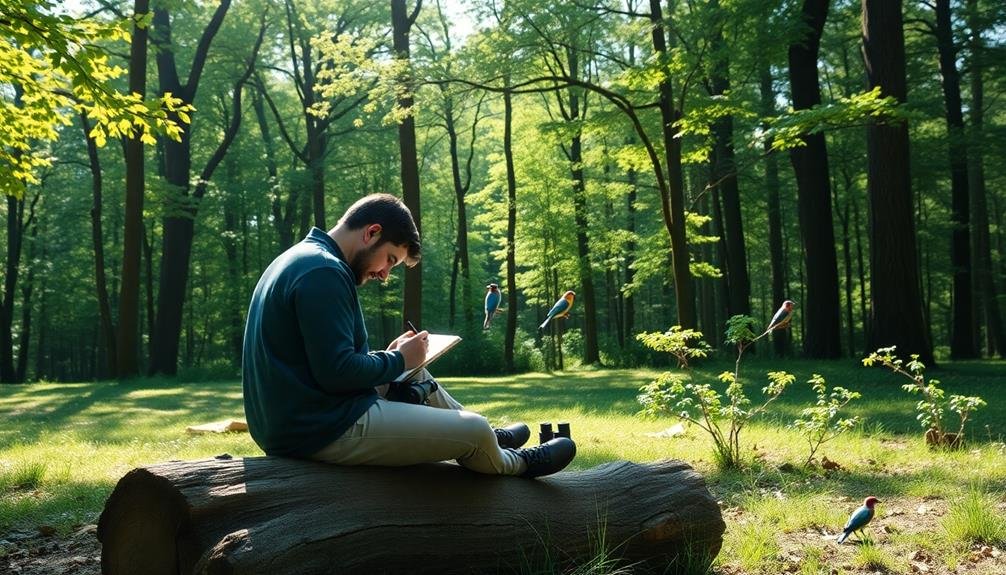 birdwatching nature journaling guide