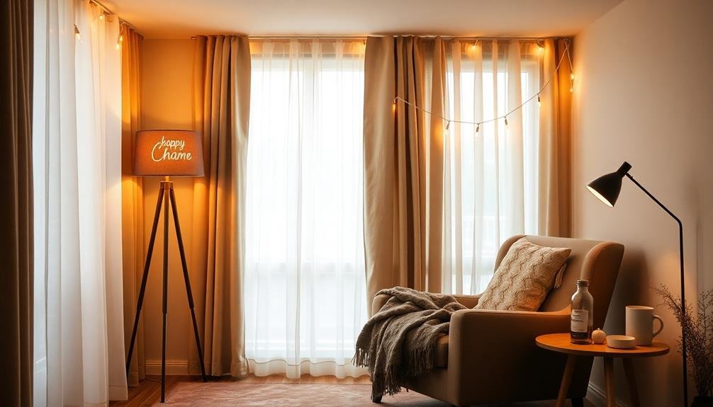 calming ambient lighting techniques
