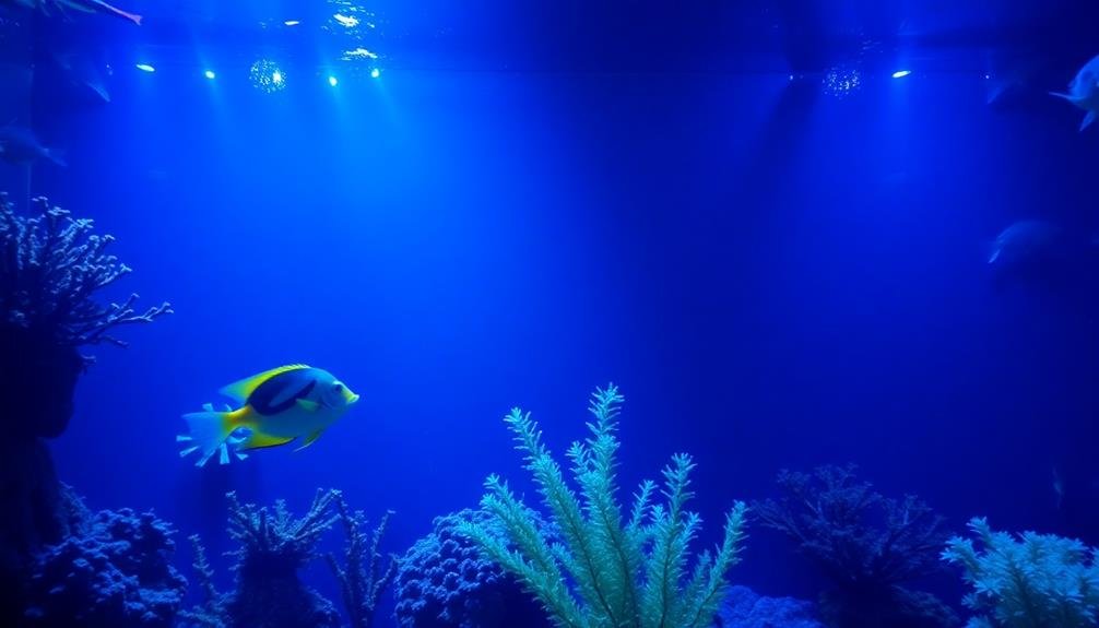 calming effects of blue light
