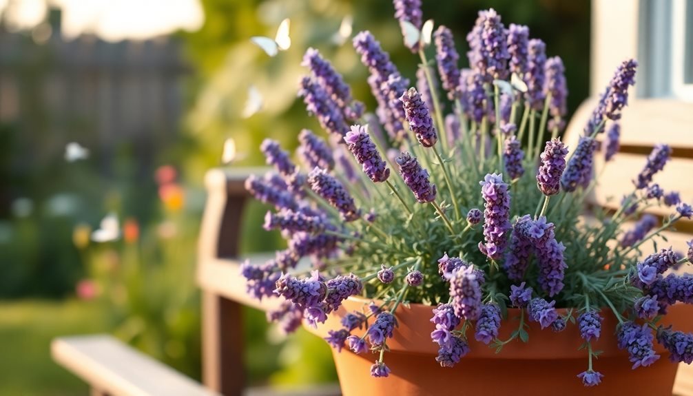 calming lavender for serenity