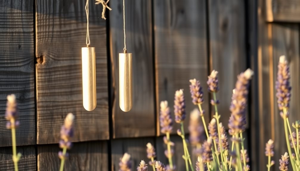 calming melodic outdoor decor