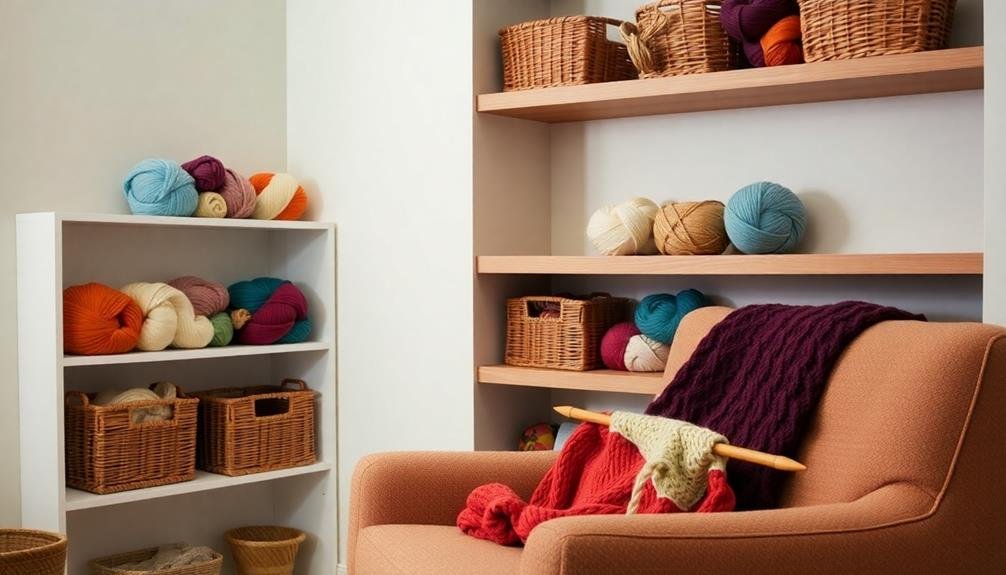 calming yarn organization techniques