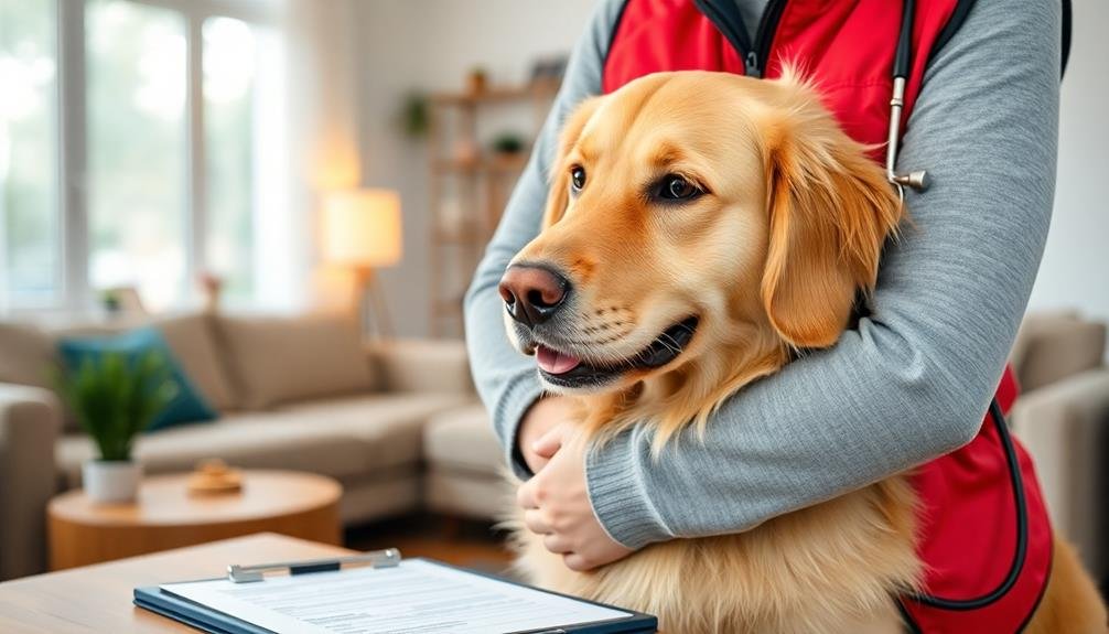 certifying emotional support animal