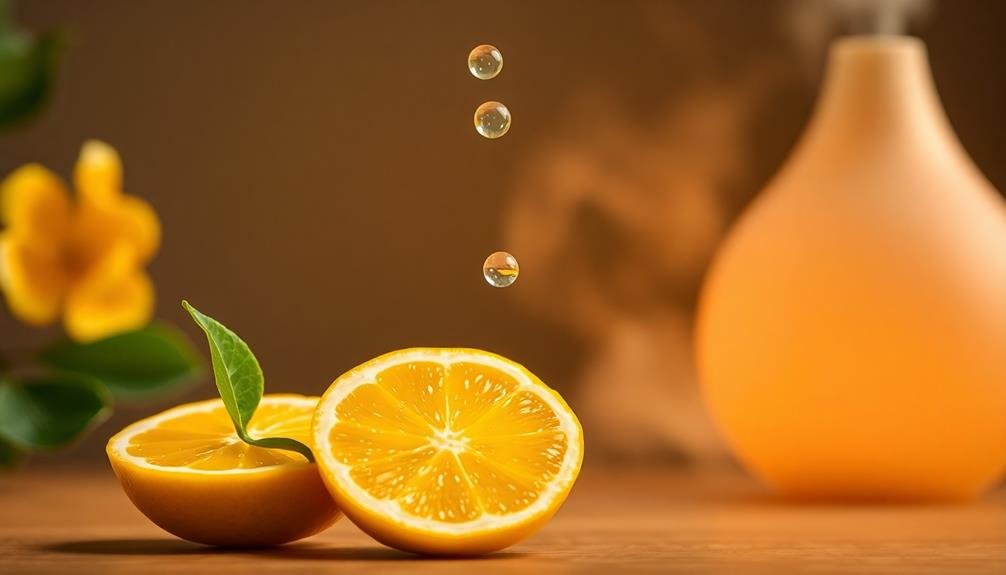 citrus fragrant therapeutic oil