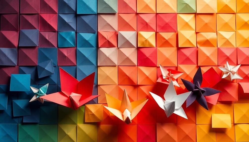 color therapy paper selection