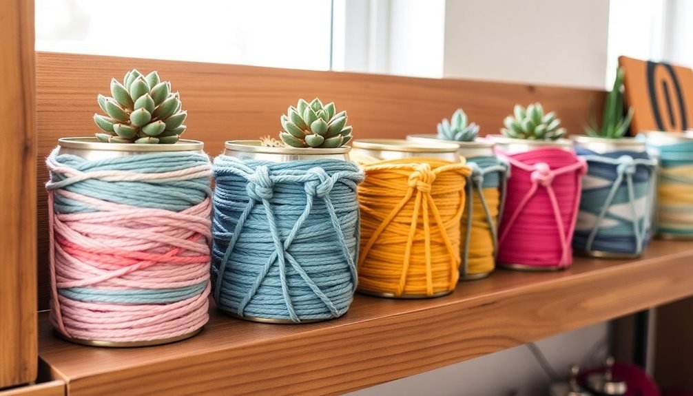 colorful crafty storage containers
