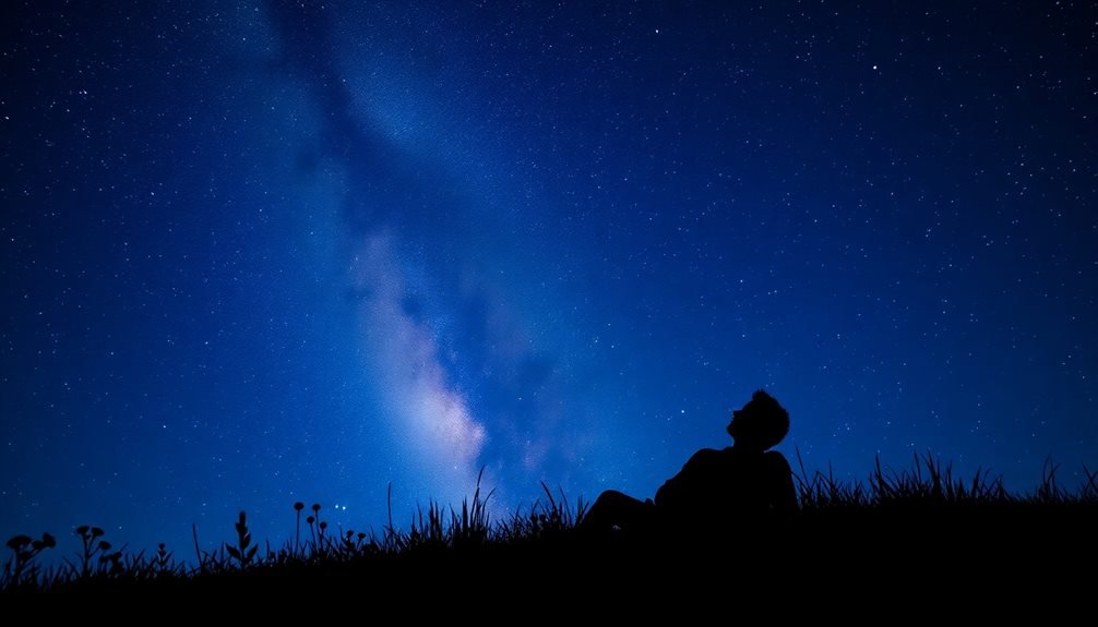 cosmic tranquility through stargazing