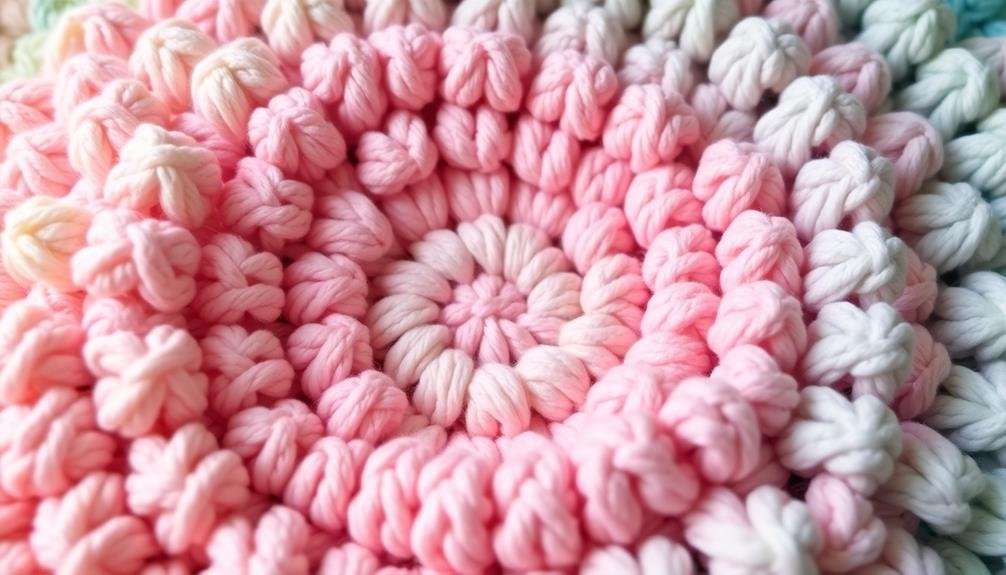 cozy crochet puff stitch