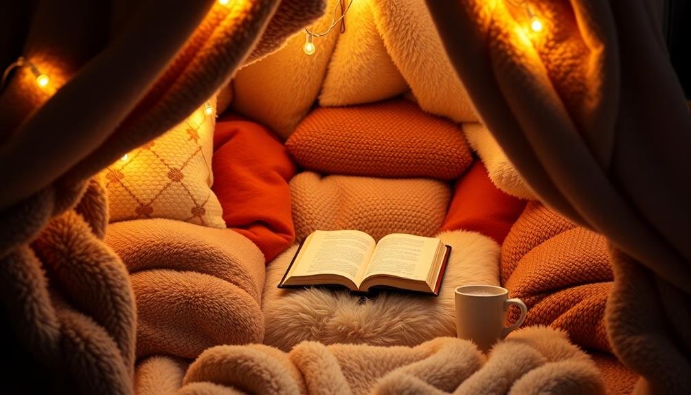 cozy indoor play space