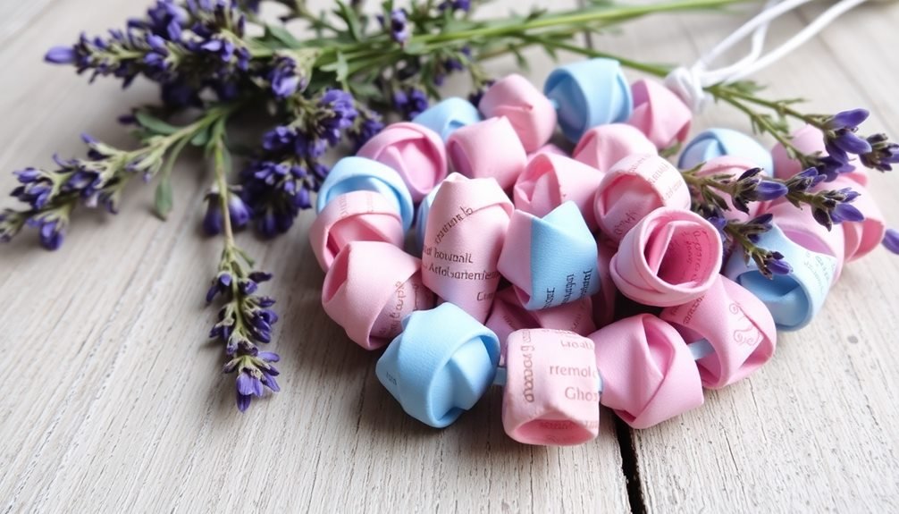 crafted paper bead bracelet