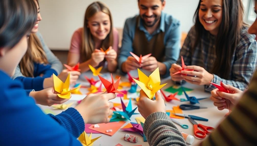 crafting builds social connections
