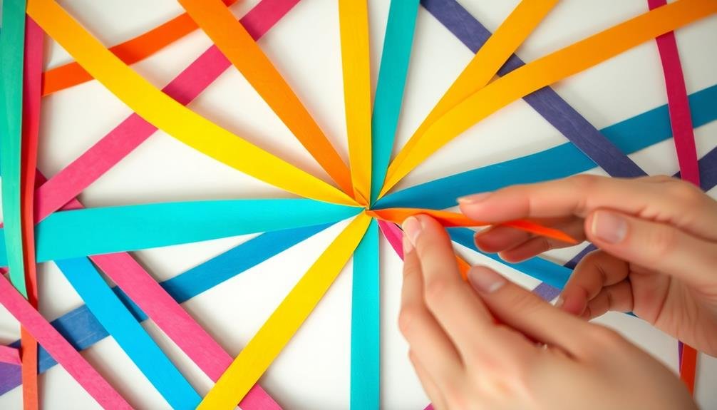 crafting intricate paper designs