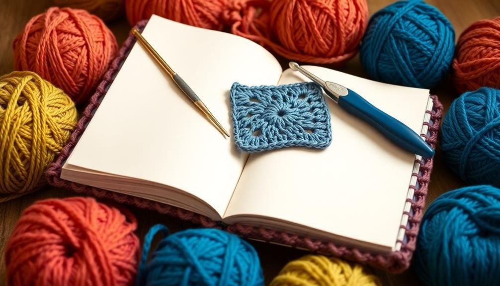 crafting words with yarn
