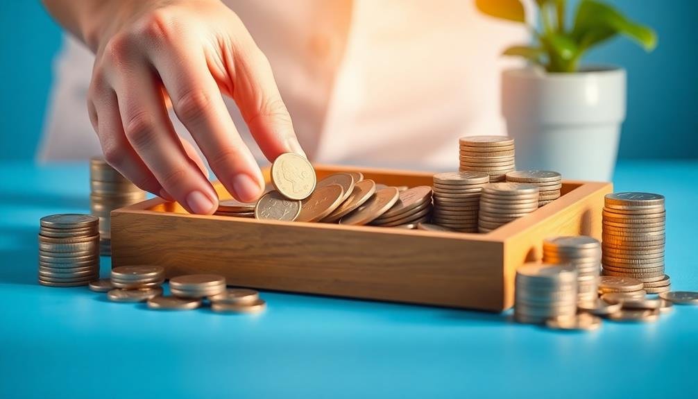 creating a calming coin sort