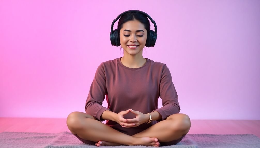 creating relaxing music selection