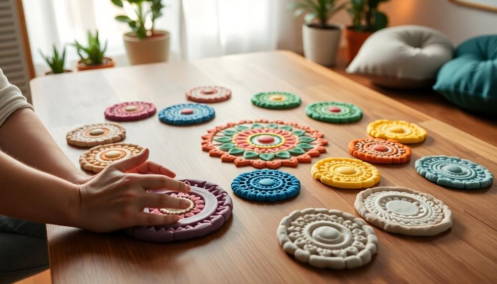 creative calm via mandalas