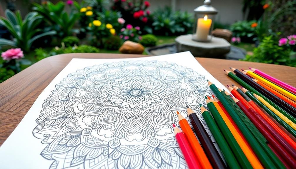 creative coloring puzzle therapy