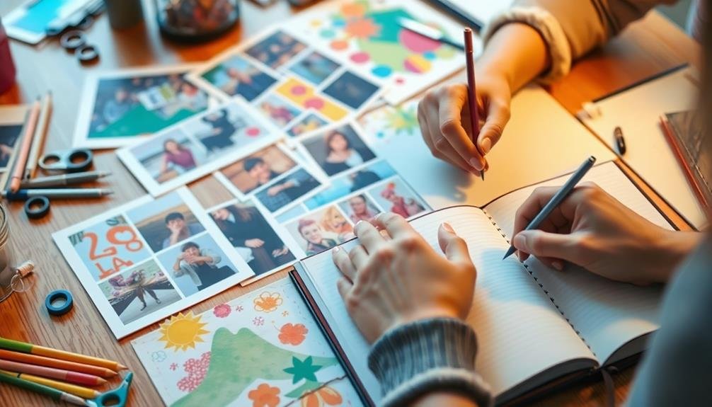 creative scrapbooking art therapy