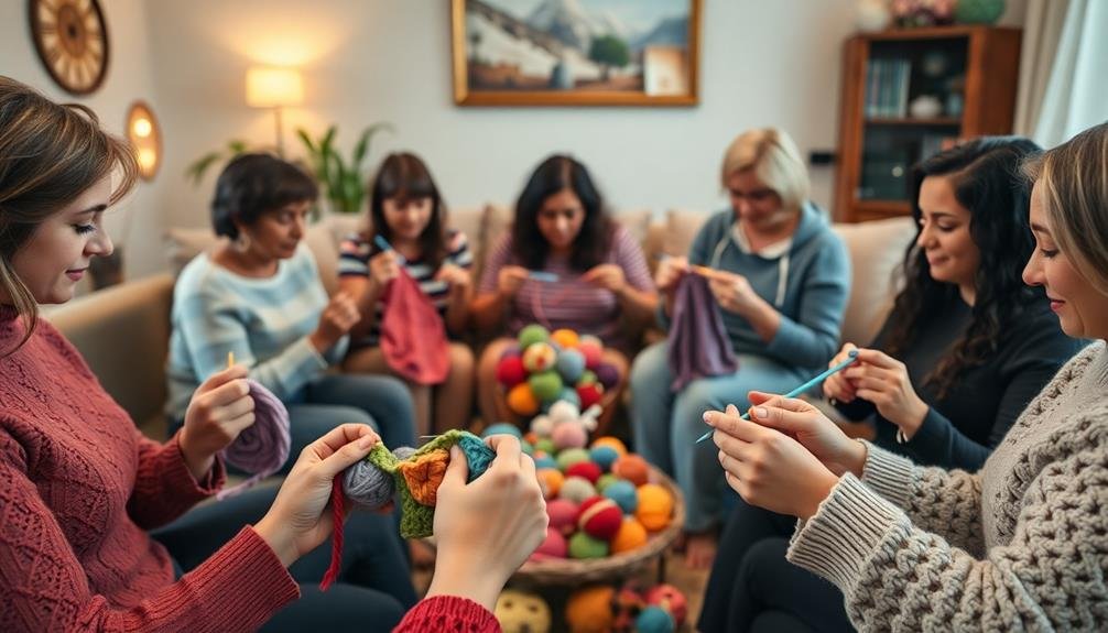 crochet alongs alleviate anxiety