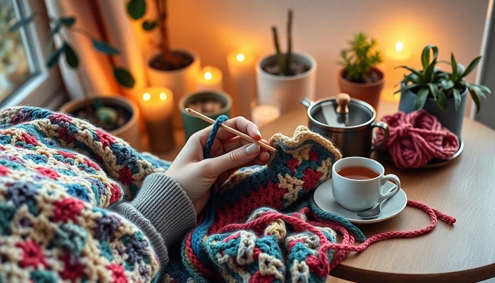 crochet for relaxation therapy