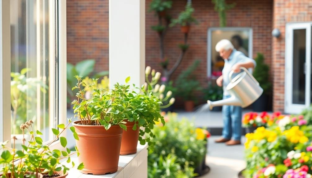 cultivating healthy garden plants