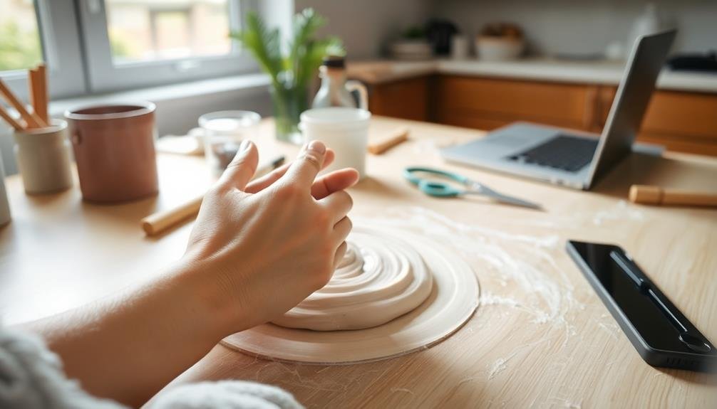 daily clay work integration