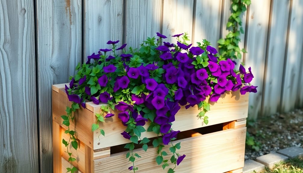 diy pallet garden planter
