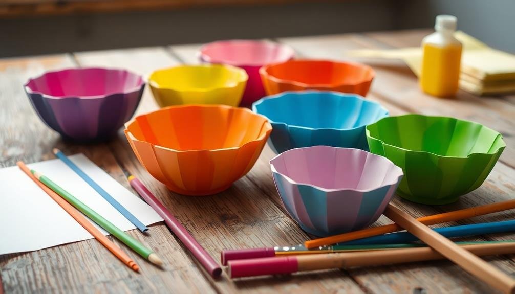 diy paper mache bowls