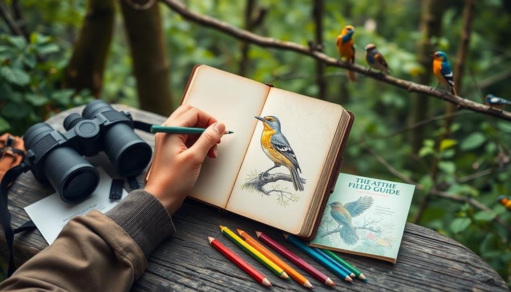 document your birdwatching experiences