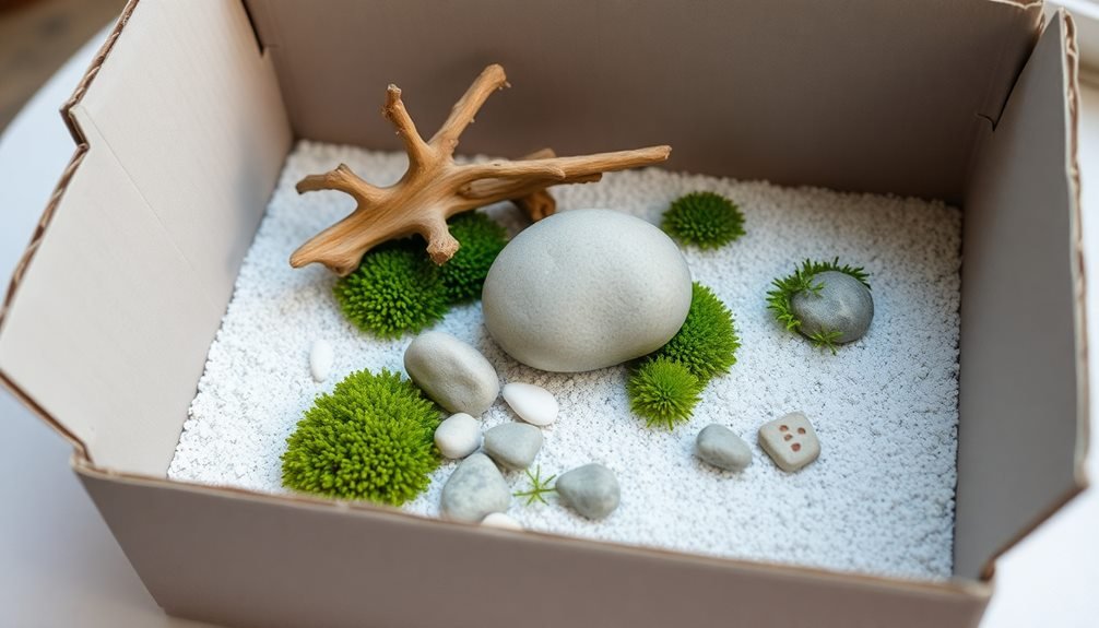 eco friendly miniature meditation spaces