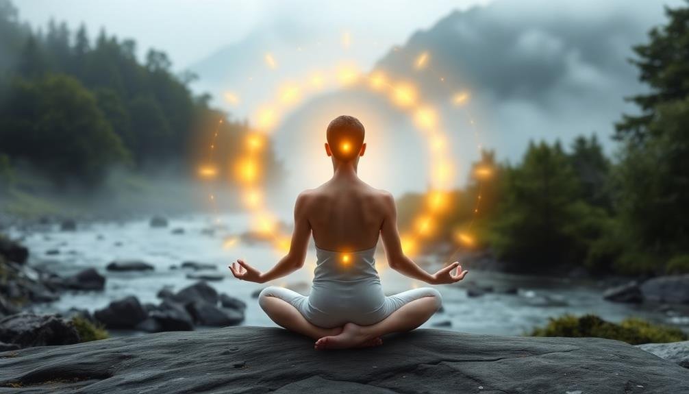energy circulation through meditation