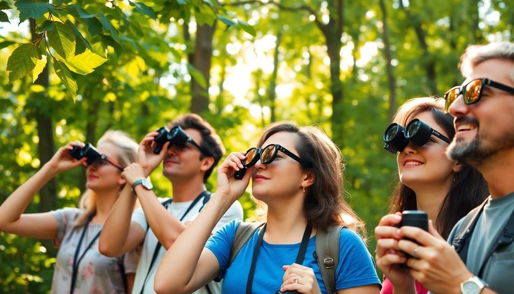 engaging with birdwatching groups