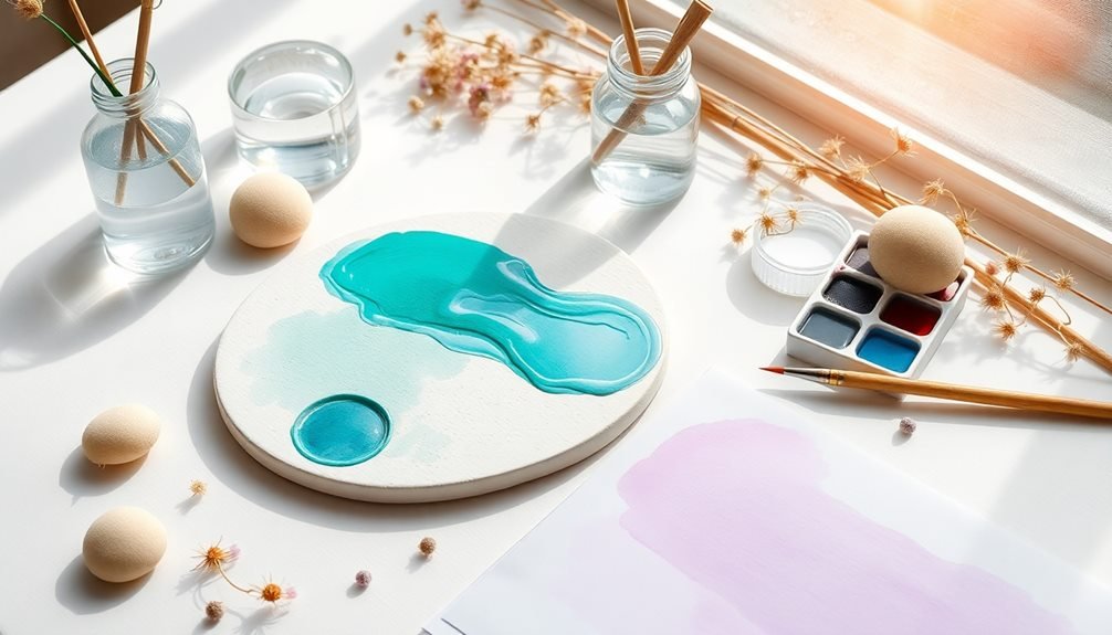 essential watercolor painting tools