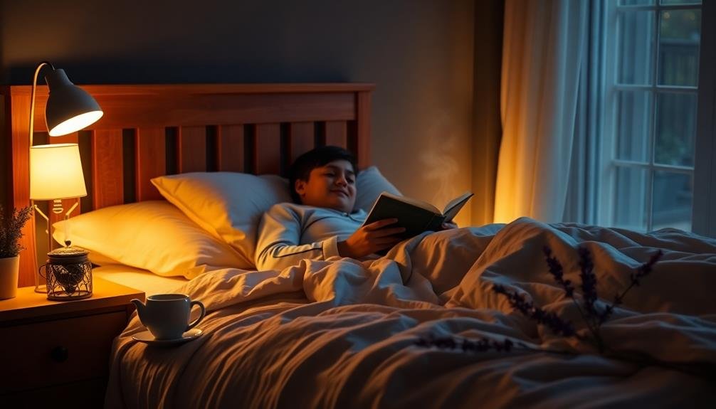 establish nightly reading ritual
