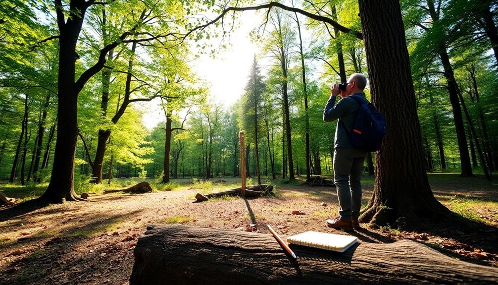 establish realistic birdwatching objectives