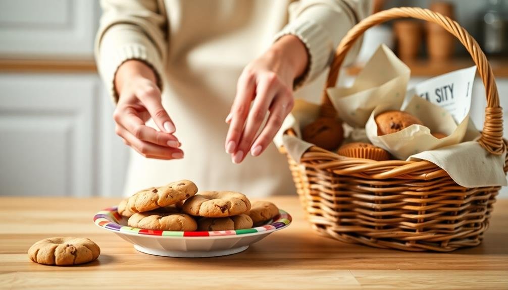 exchange homemade treats together