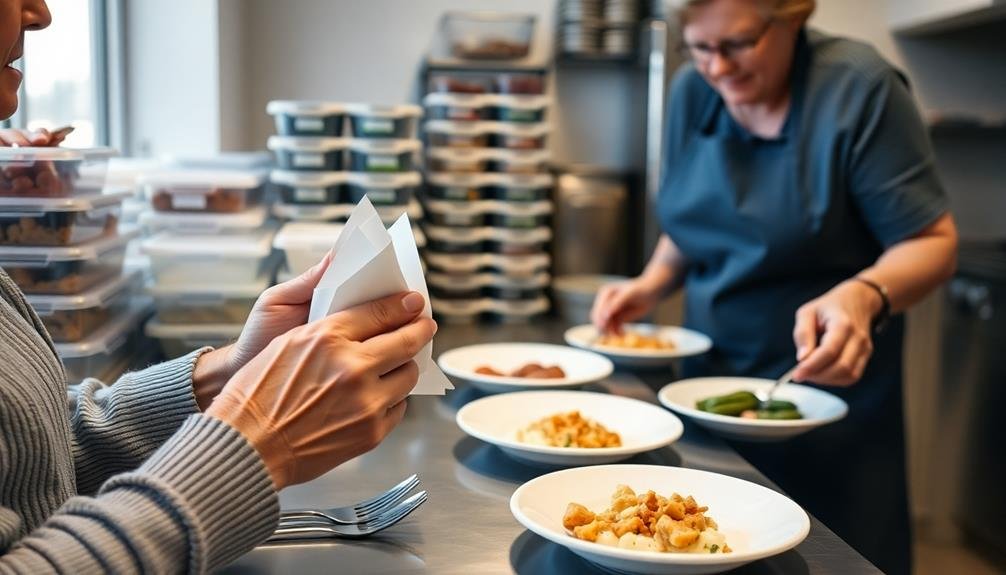 food prep and packaging