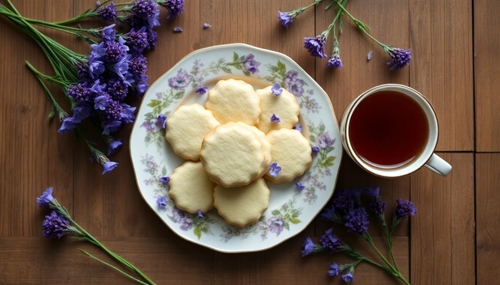 fragrant lavender infused cookies