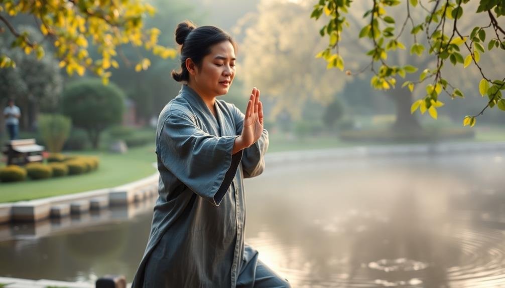 gentle deliberate body motions