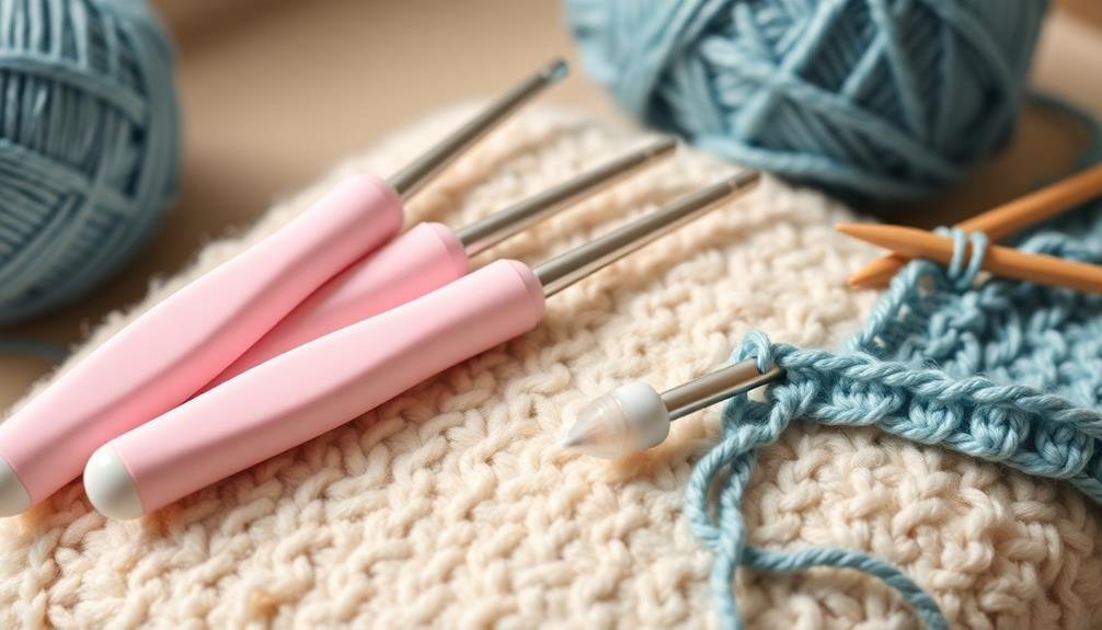 gentle grip crochet tools recommended