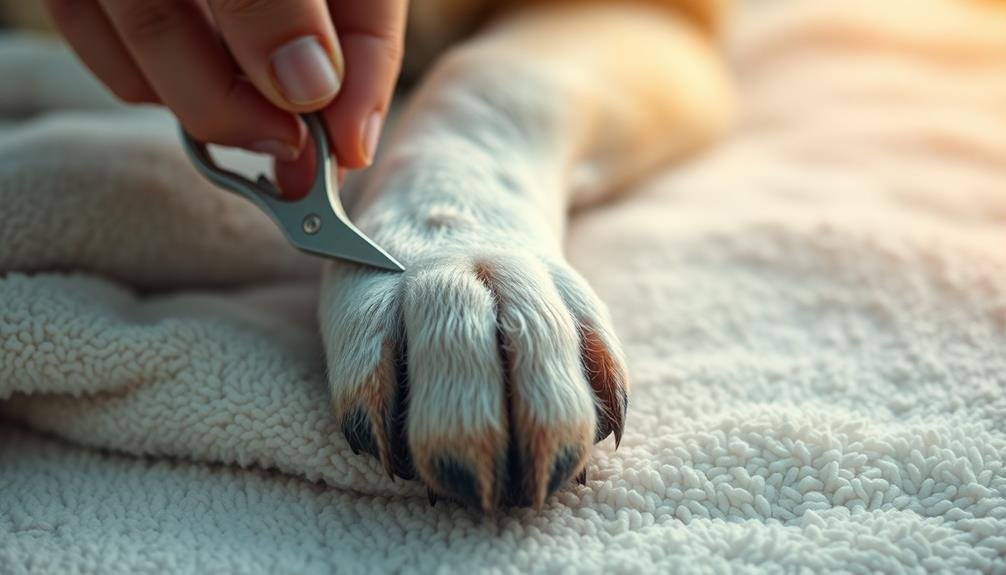 gentle nail trimming techniques