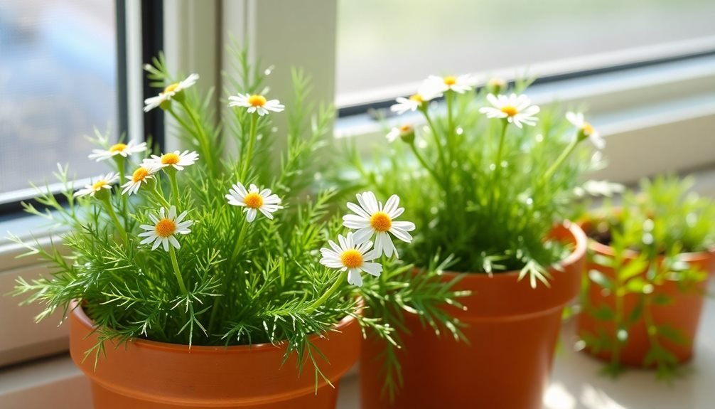 growing and nurturing chamomile