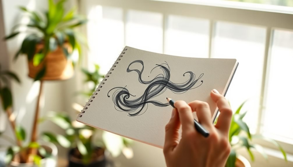 healing through daily sketching
