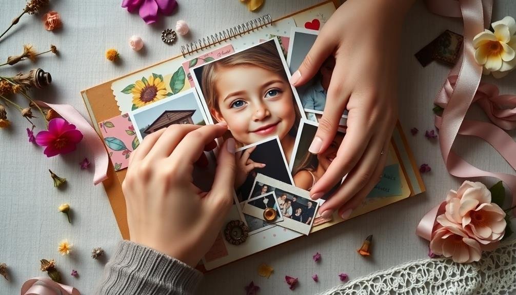 healing through scrapbook memories